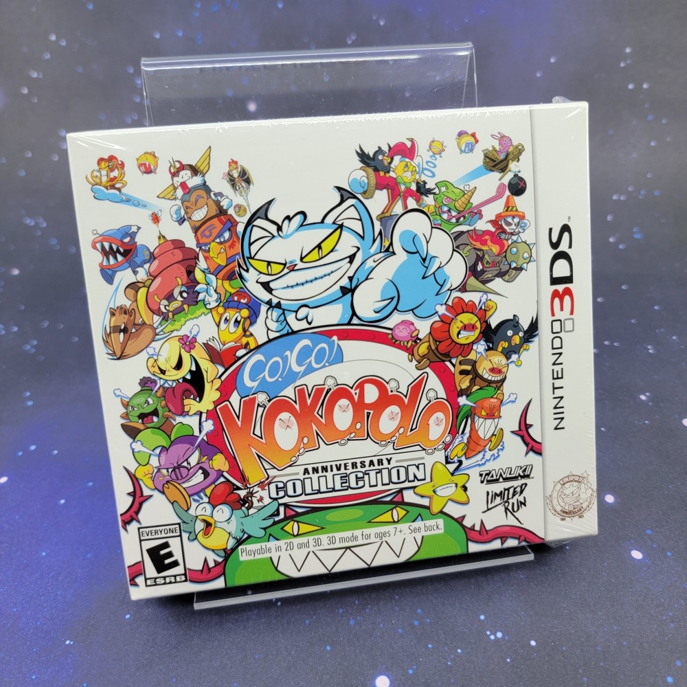 Go! Go! Kokopolo Anniversary Collection Nintendo 3DS Limited Run Games Sealed